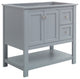 Fresca Manchester 36" Gray Cabinet