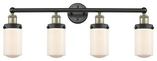 Dover 4 33.5" Bath Vanity-Light Black Antique Brass
