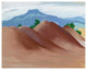 "Red Hills with the Pedernal, 1936" Print by Georgia O'Keeffe, 42"x34"