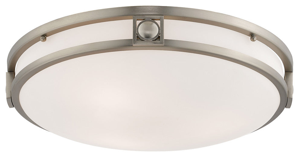 Titania Ceiling Mount, Brushed Nickel