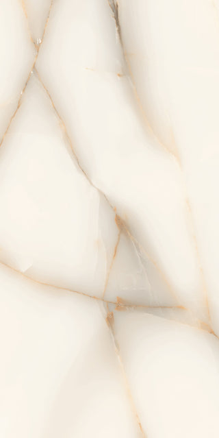24" x 48" Onix Crema Marble Look Glossy Wall and Floor Tile