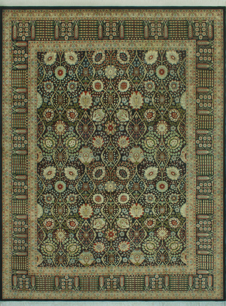 Pak-Persian Oswin Black/Gold Rug, 7'11x10'5