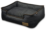 Lounge Bed Denim, Brown, Medium