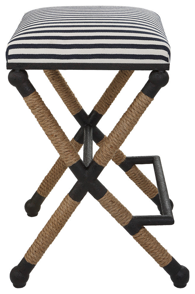 Uttermost 23711 Braddock Backless Counter Stool
