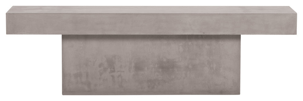 T-Bench Concrete Dining Bench