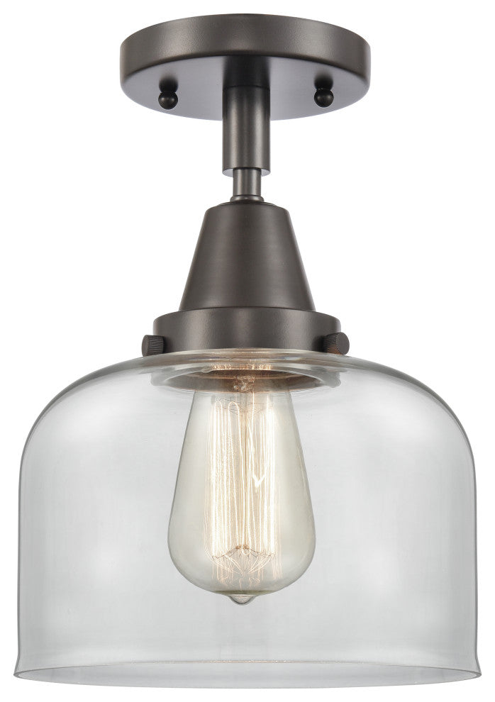 INNOVATIONS LIGHTING 447-1C-OB-G72 Large Bell Flush Mount
