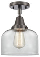 INNOVATIONS LIGHTING 447-1C-OB-G72 Large Bell Flush Mount