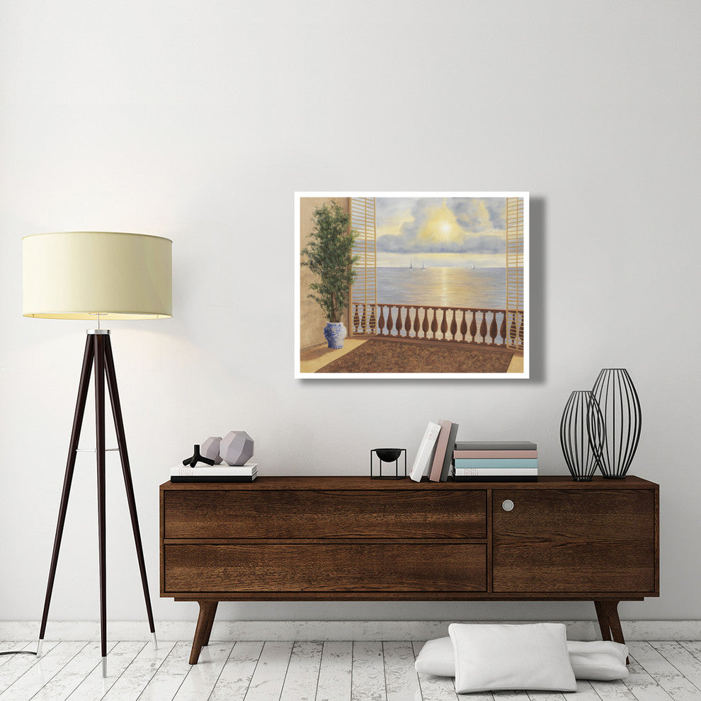 "Ocean Villa" Digital Paper Print by Diane Romanello, 42"x32"