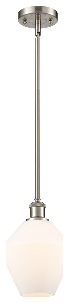 Innovations 516-1S-SN-G651-8-LED 1-Light Mini Pendant, Brushed Satin Nickel