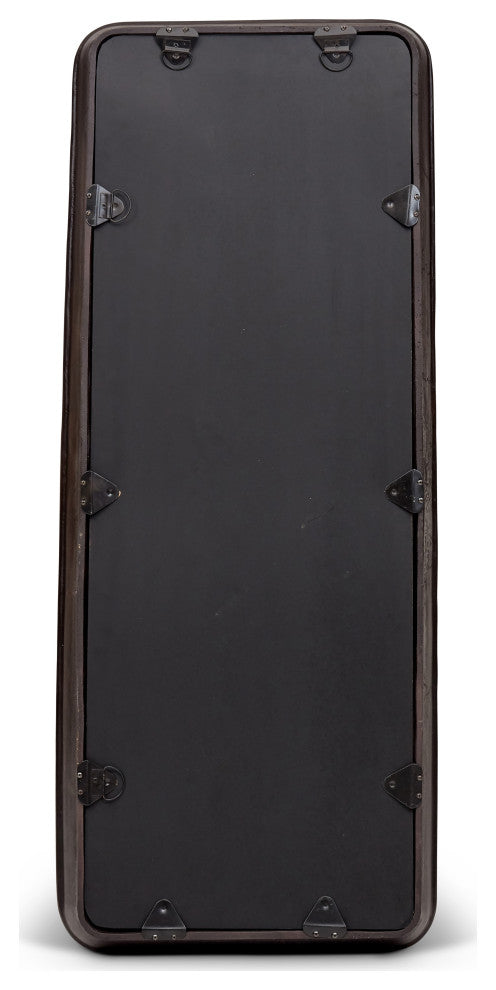 Vinod Wall Mirror, Raw Bronze