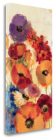 "Joyful Garden Panel III" By Silvia Vassileva, Giclee on Gallery Wrap Canvas