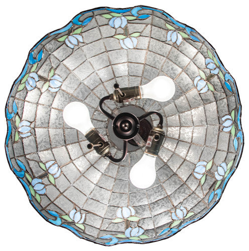 Meyda Lighting 26918 20" Wide Roseborder Pendant