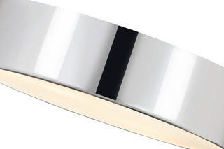 Zlite 2302F4-CH 4-Light Flush Mount, Chrome