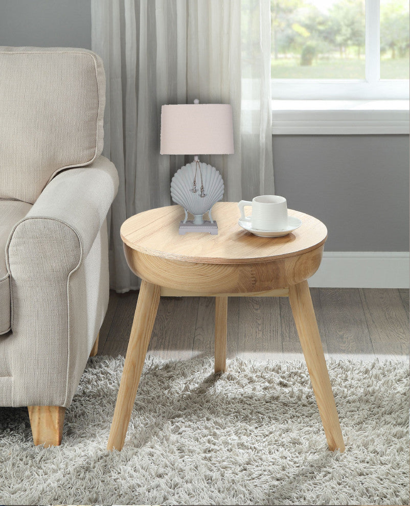 Set of 2 Pale Blue Sea Shell Table Lamps