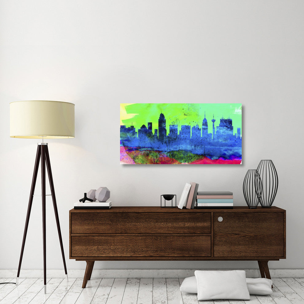 "San Antonio City Skyline" Fine Art Print