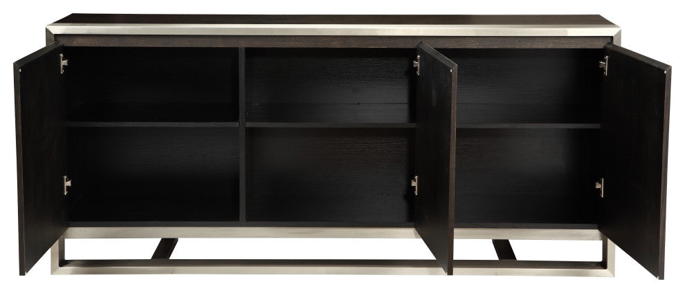 First of A Kind Vincent Sideboard Dark Brown