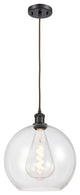 Innovations 516-1P-OB-G122-12-LED 1-Light Mini Pendant, Oil Rubbed Bronze