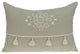 HomeRoots 20" x 0.5" x 14" Elegant Transitional Beige Accent Pillow Cover
