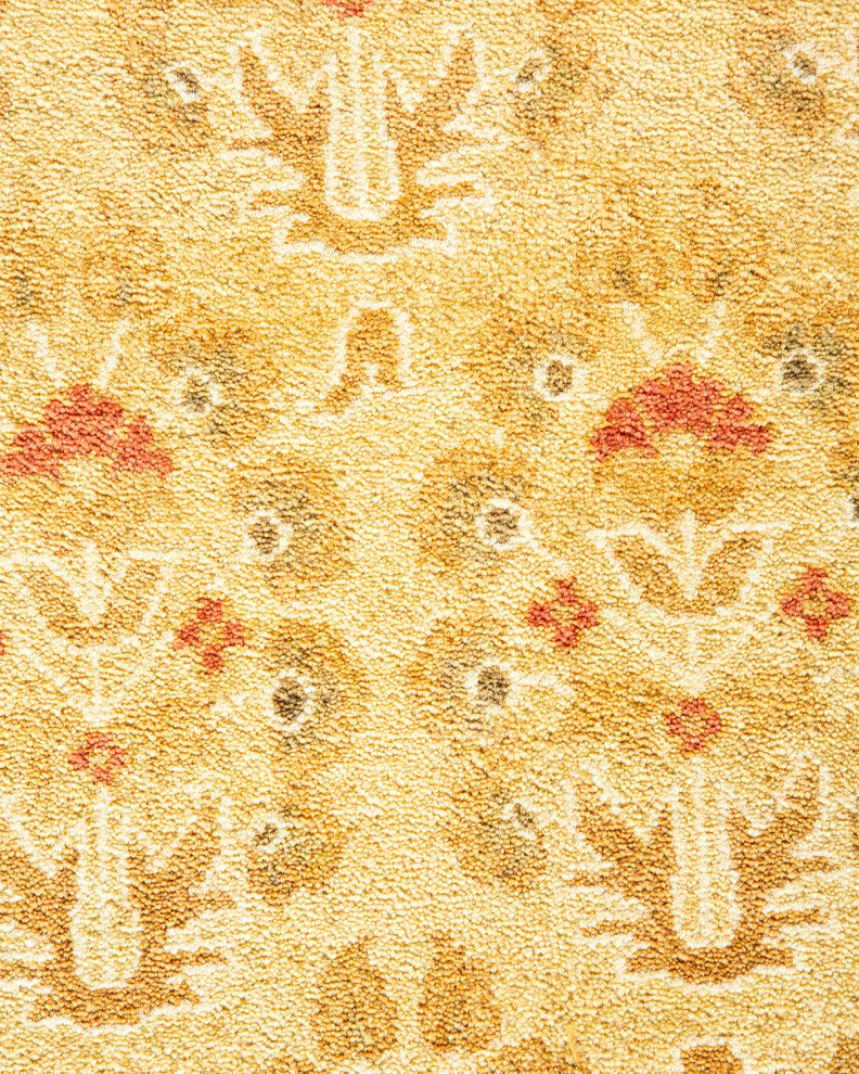 Noah, One-of-a-Kind Hand-Knotted Area Rug, Ivory, 8' 1"x10' 5"