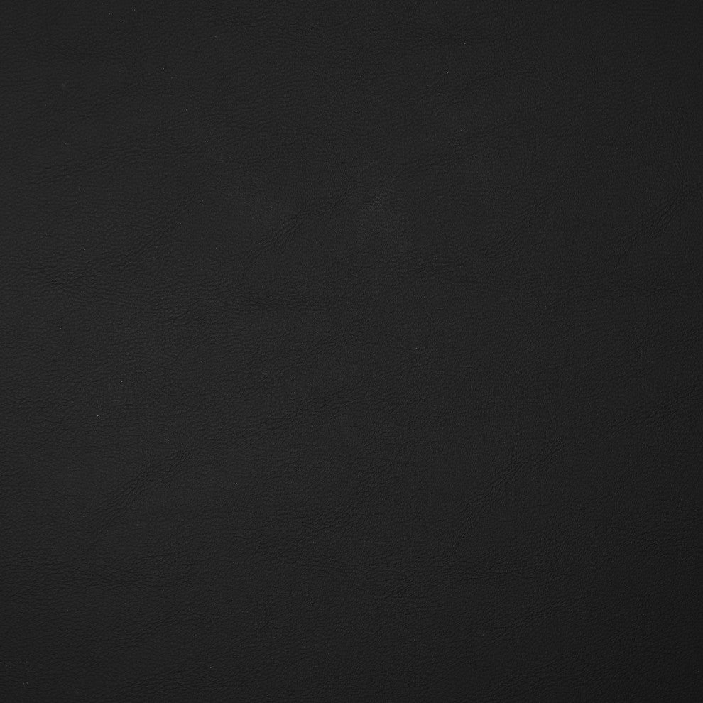 Willow Upholstered Bench, Black, Vegan Leather