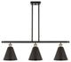 Ballston Cone Island Light, Black Antique Brass, Matte Black