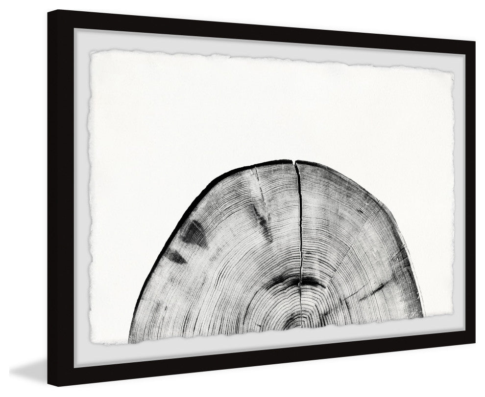"Withered Stump" Framed Painting Print, 30x20