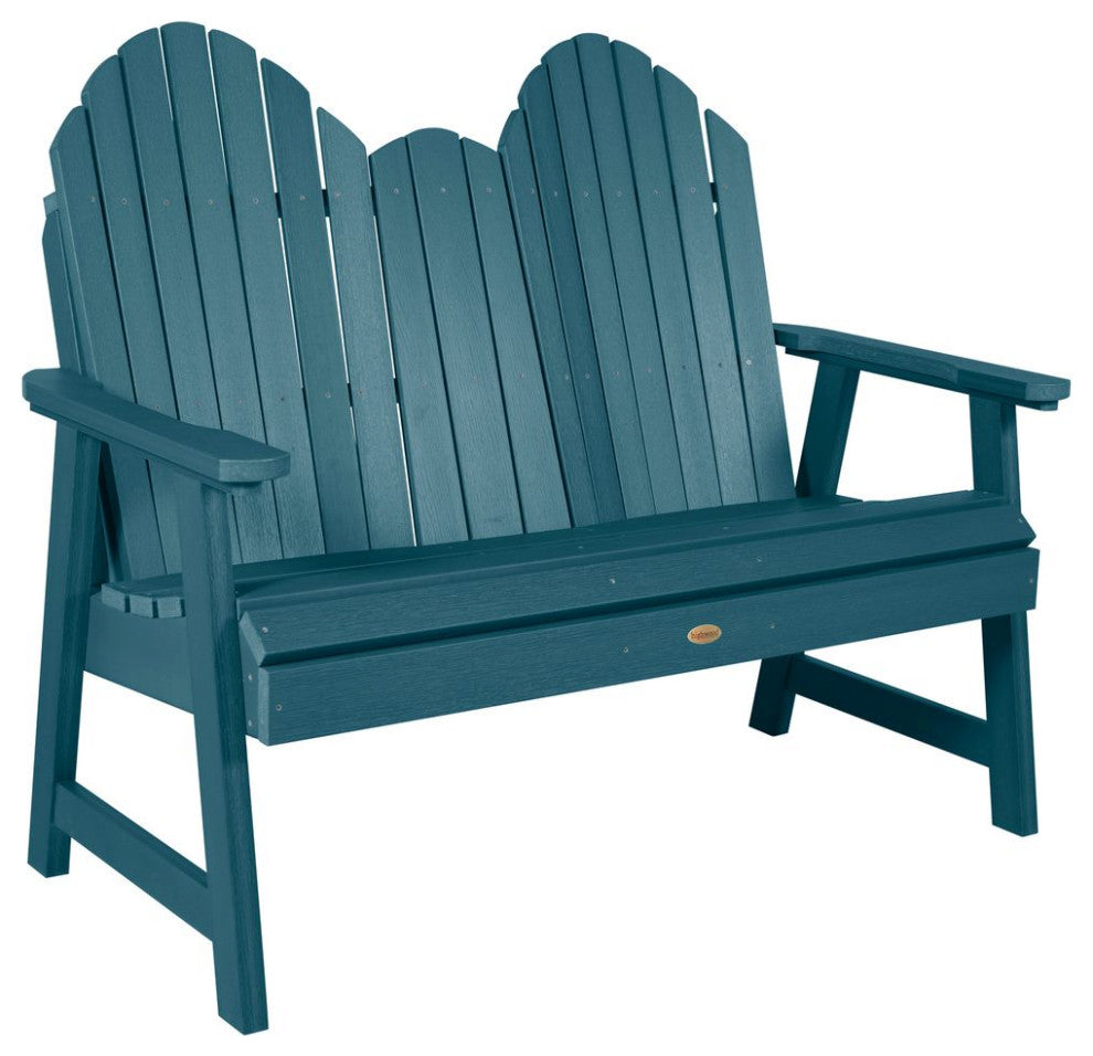 Hamilton 4' Dining Height Bench, Nantucket Blue