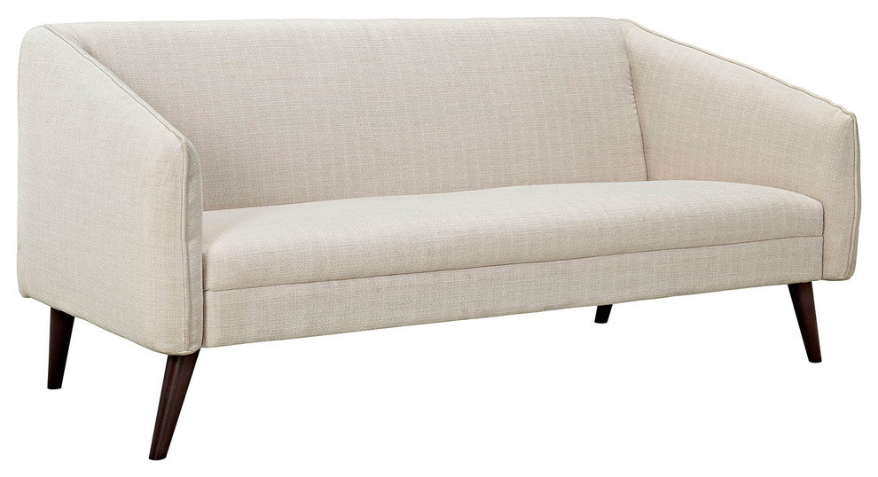 Modway Slide Upholstered Sofa, Beige