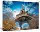 "Paris Eiffel Tower and Blue Paris Sky View" Cityscape Art, 40"x30"