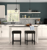 Thomasville Rta Stool 24", Espresso/Espresso