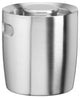 Brushed Stainless Steel 1.5 qt. Doublewall Insulated Ice Bucket, No Handle