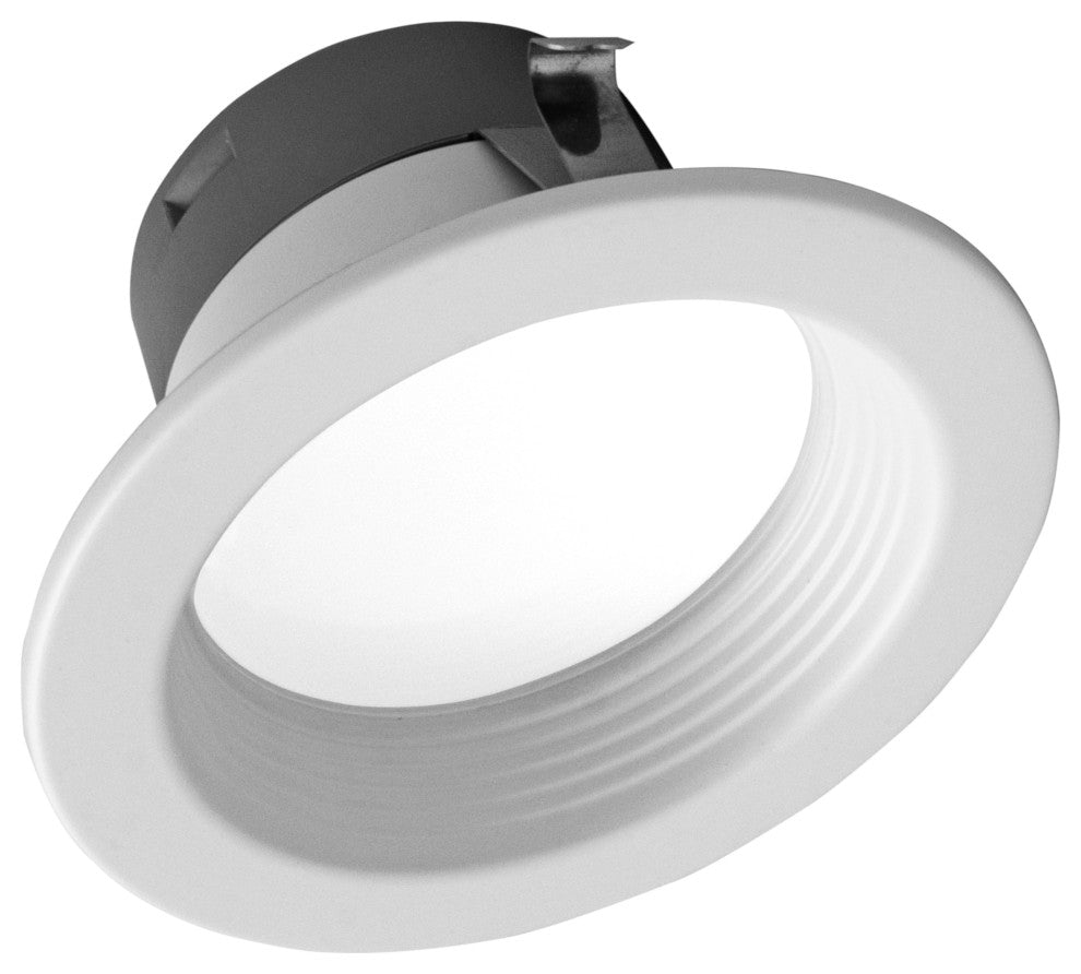 DLR(v6) Recessed LED Downlight, White Baffle, 3000k, 1 Pack