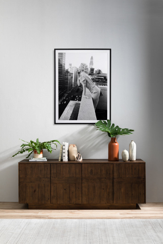 Marilyn On The Roof Ii By Getty Images