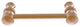 Carolina 4" Cabinet Pull, Brushed Bronze