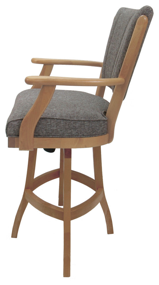 Classic Counter Bar Stools 26" 30" Extra Tall 34", Mojave Grey - Natural, 30"