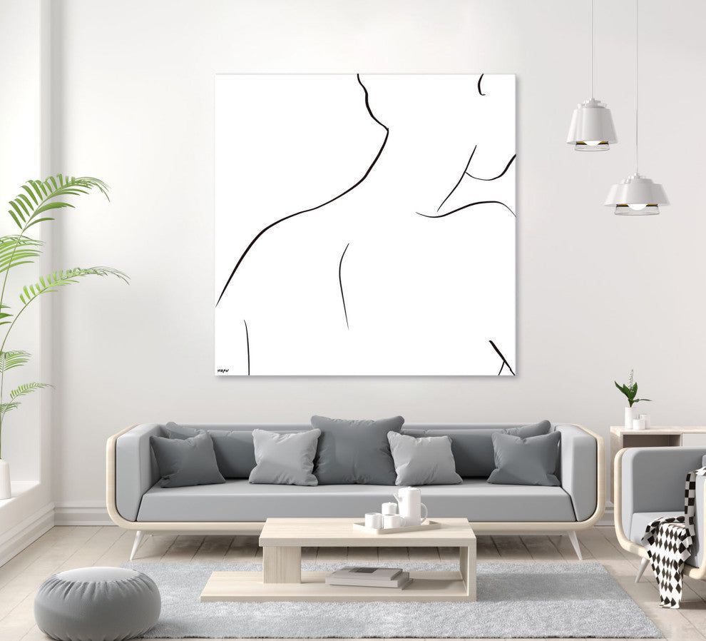 Femme III - 84 x 84 by Patti Mann