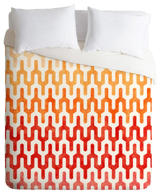 Deny Designs Arcturus Warm 1 Duvet Cover - Lightweight