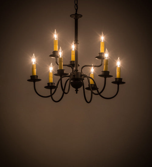 22W Ean 2 Tier 9 LT Chandelier