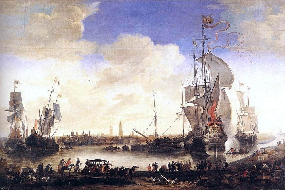 Hendrik Van Minderhout The Handelskom at Bruges Wall Decal Print