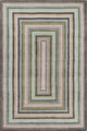 Allie Geometric Contemporary Area Rug, 8'x10'