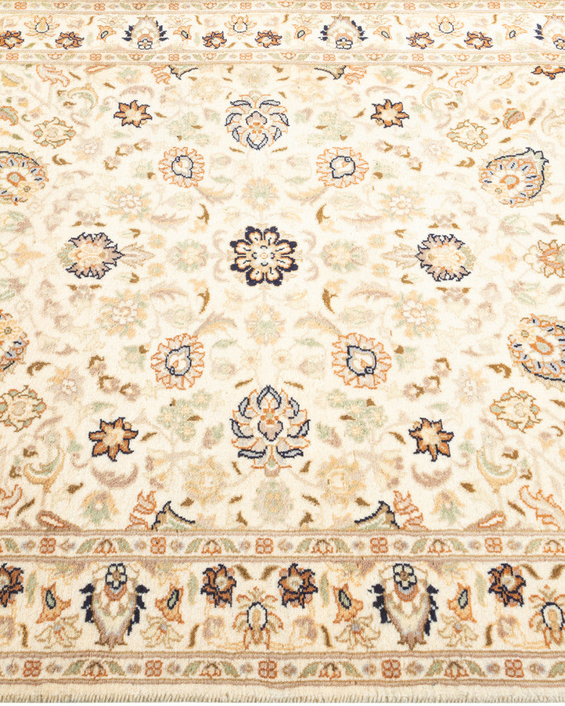 Mogul, One-of-a-Kind Hand-Knotted Area Rug Ivory, 3' 0" x 4' 10"