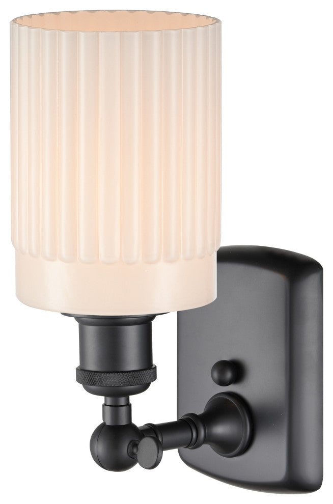 Innovations Hadley 1-Light Sconce Matte Black