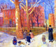 William James Glackens 29 Washington Square Wall Decal