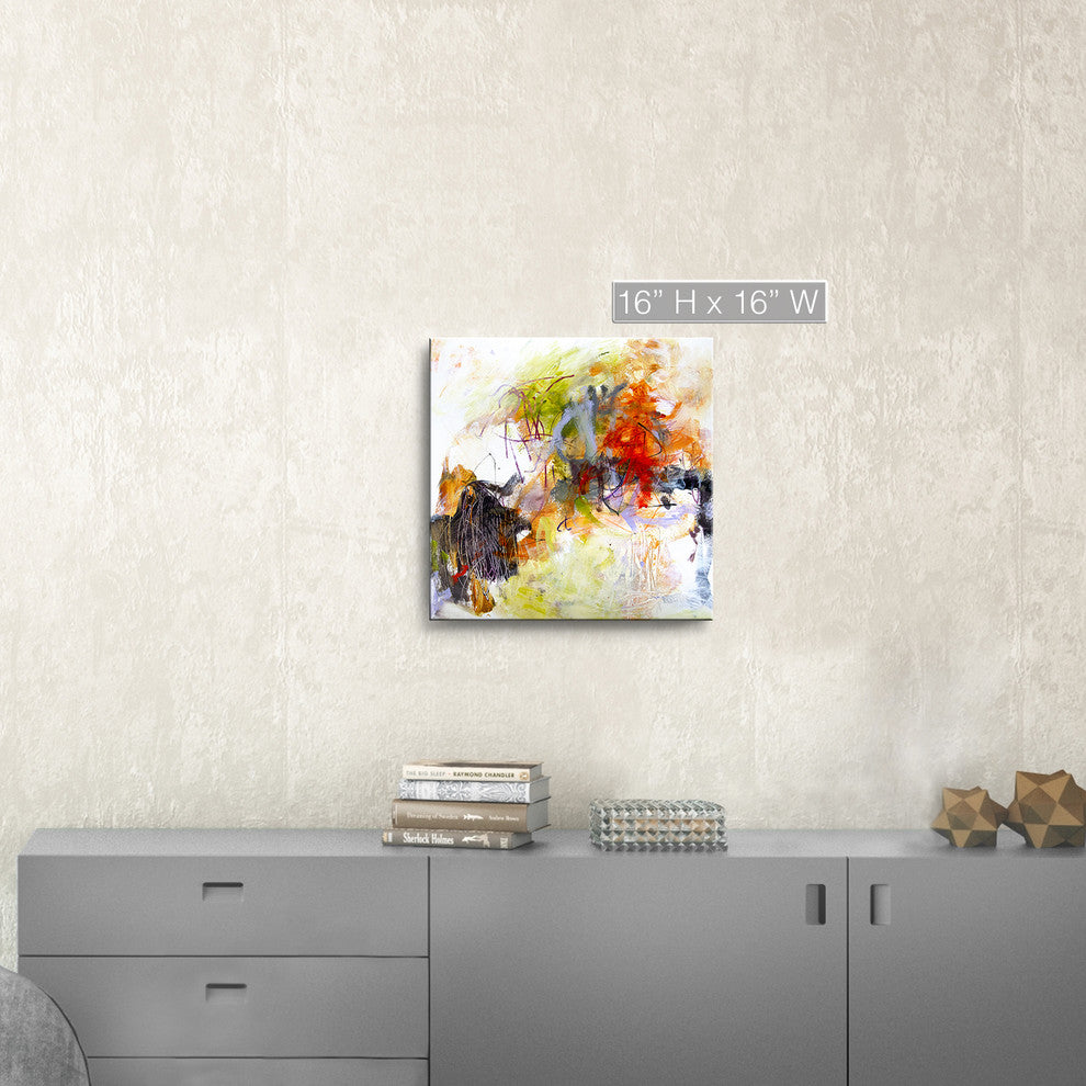Ready2HangArt 'Snazzy Pants' Abstract Canvas Wall Art