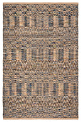 Safavieh Cape Cod Collection CAP309 Rug, Navy/Natural, 6'x9'