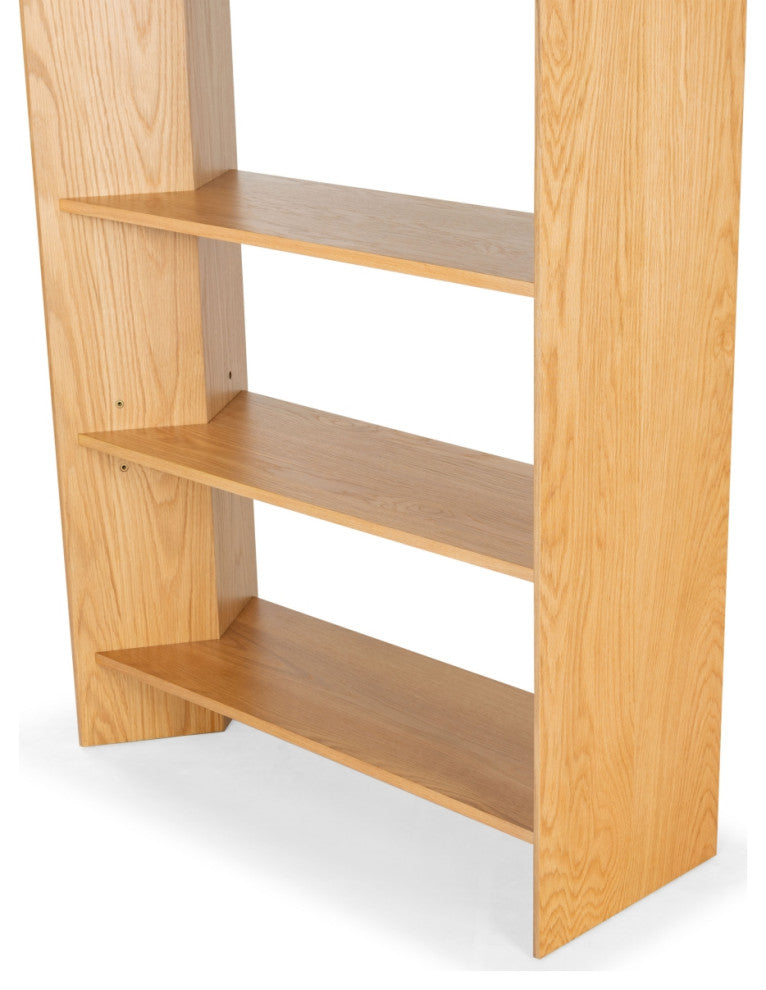 Safavieh Couture Norrington 5 Shelf Bookshelf, Natural