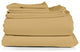 Egyptian Cotton Feel Cool, 4-Piece Sheet Set Deep Pockets, Gold, Full
