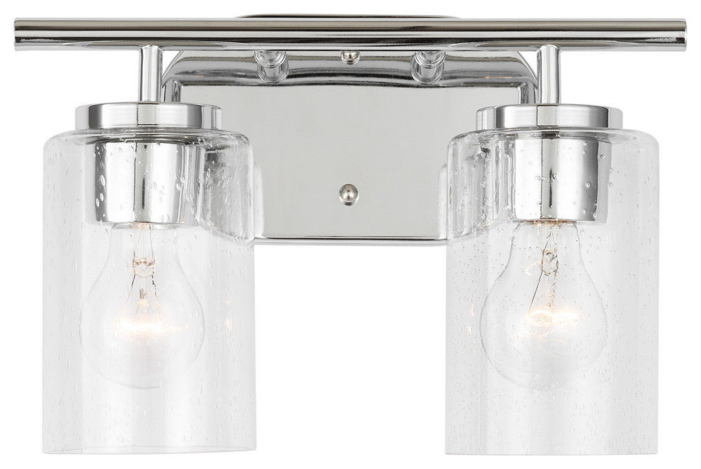 Oslo 2-Light Wall / Bath, Chrome