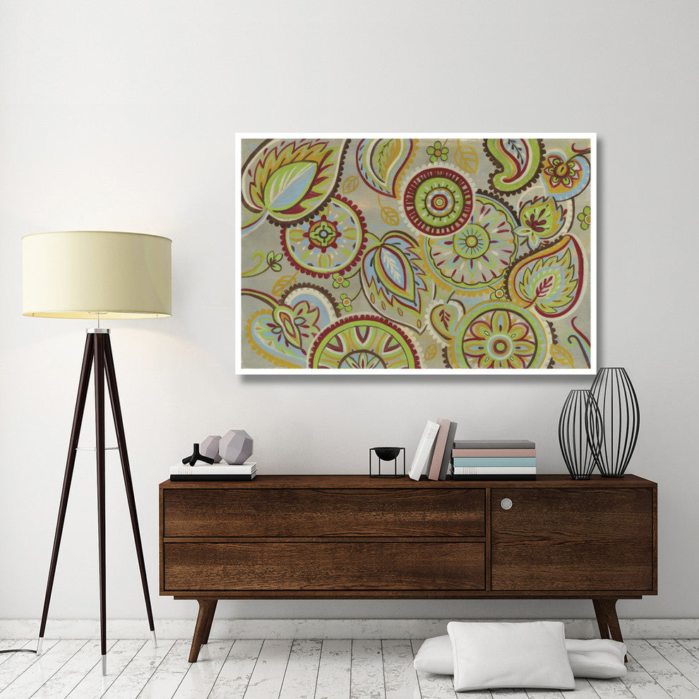 "Elegant Mandalas" Digital Paper Print by Silvia Vassileva, 62"x42"