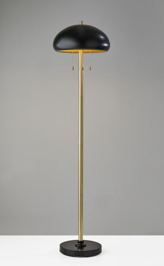 Cap Floor Lamp, Black, 64"